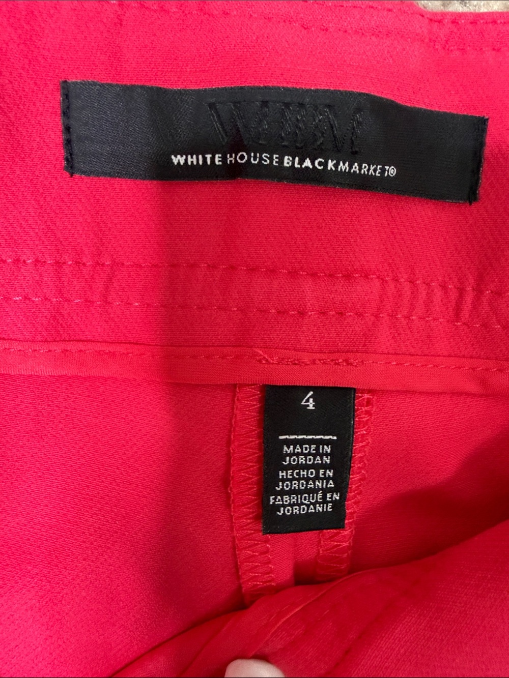 White House Black Market Hot Pink Double-Breasted Blazer & Pants Suit 4 - Picture 8 of 9